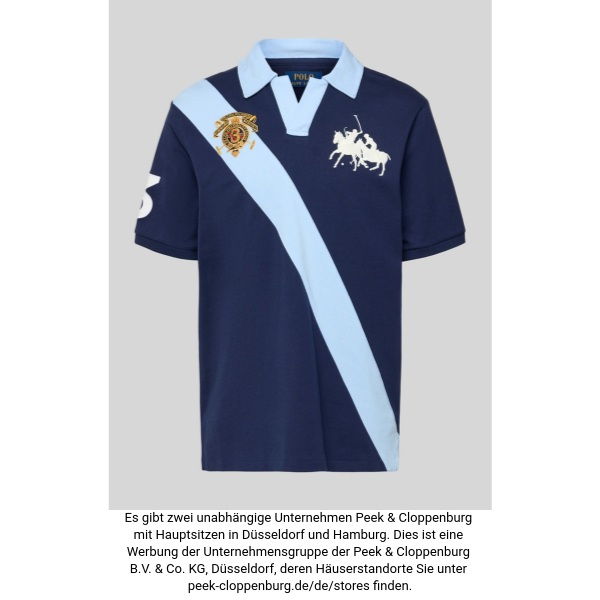 Polo Ralph Lauren Herren Marine Regular Fit Poloshirt Aus Reiner Baumwolle Xxl