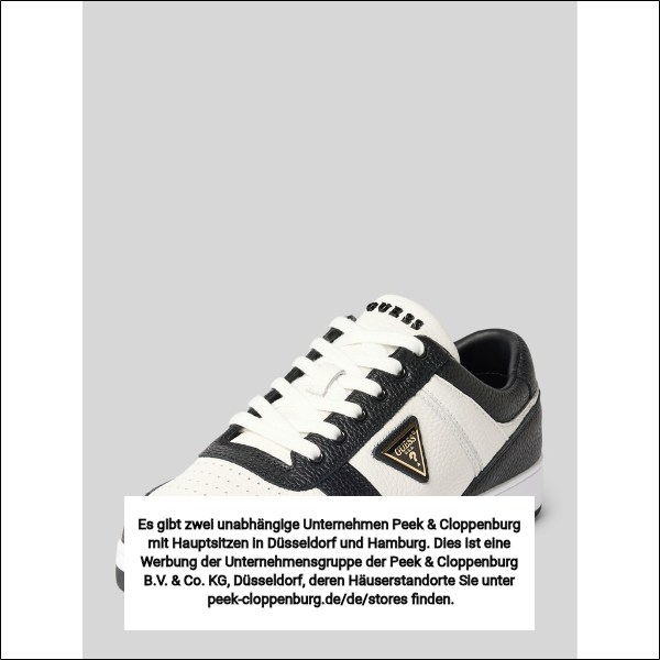 Guess Herren Sneaker Low Beige Gr. 40