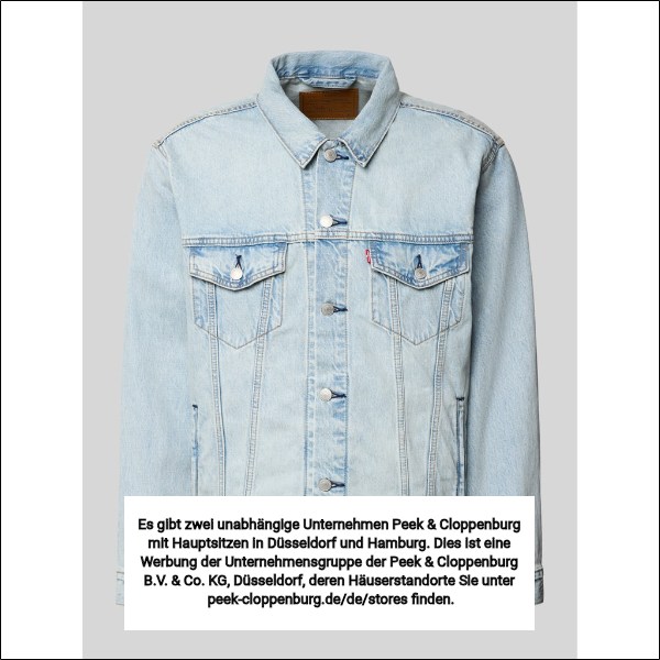 Levi's® Herren Levi's Jeansjacken Blau Gr. Groß