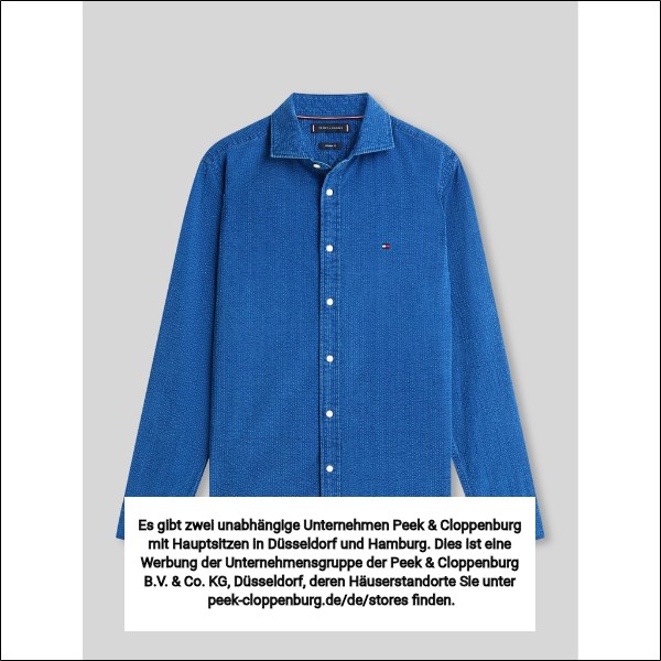 Tommy Hilfiger Herren Freizeithemden Blau Gr. Mittel