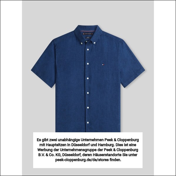 Tommy Hilfiger Herren Freizeithemden Blau Gr. Mittel