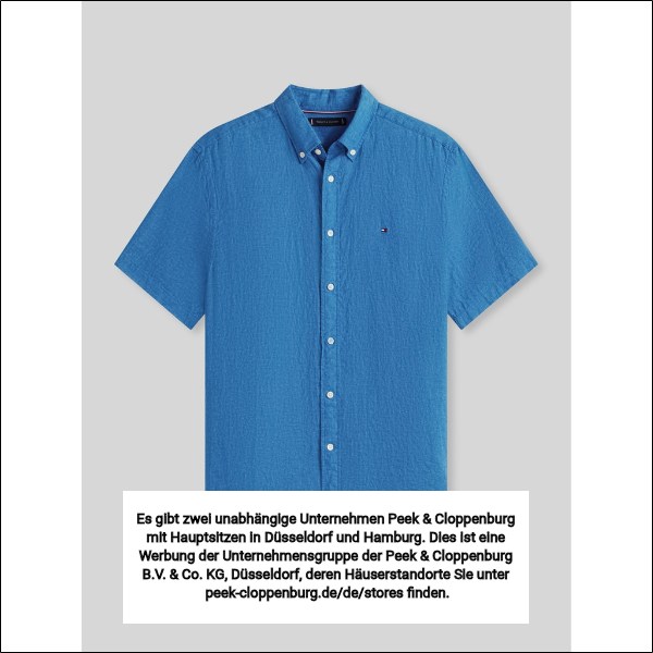 Tommy Hilfiger Herren Freizeithemden Blau Gr. Mittel