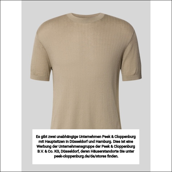 Armani Exchange Herren T-Shirts Beige Gr. Übergröße XXL 