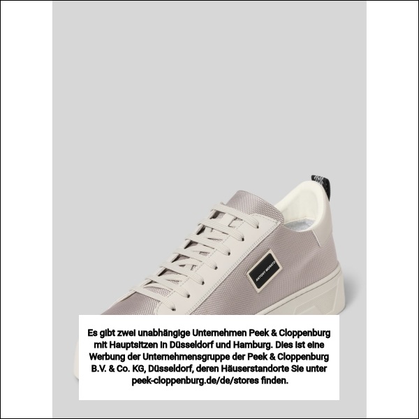 Antony Morato Herren Sneaker Low Grau Gr. 43 